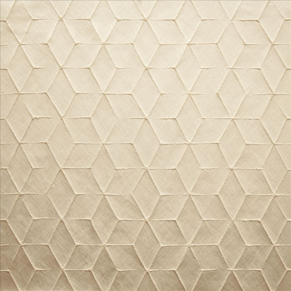 On The Rocks Ivory by Kasmir Designer Fabric 1460 100% Polyester
 CHINA </p><p>Repeat: Horizontal: 4 4/8 inches and Vertical: 5 4/8 inches 54 - Swanky Fabrics -