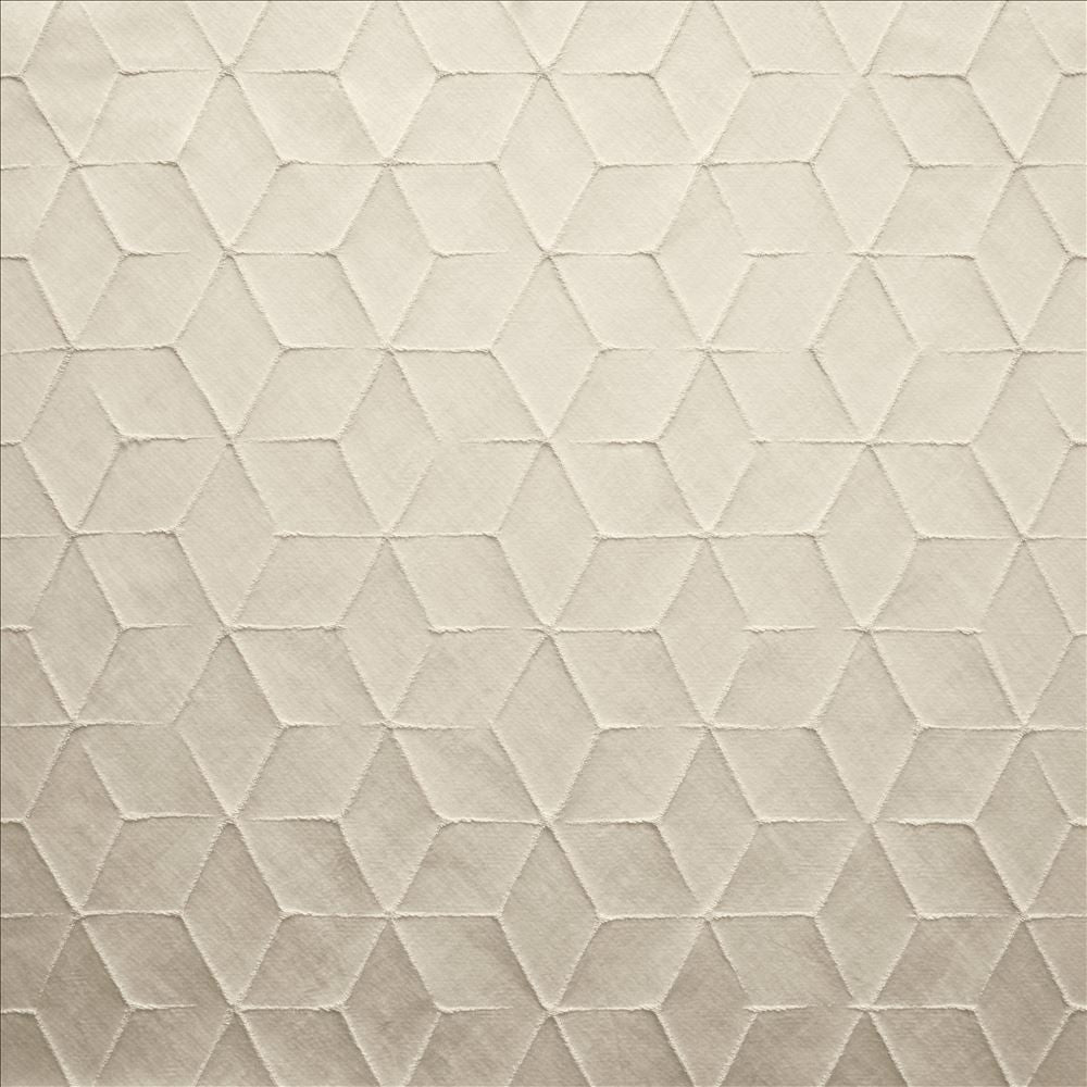 On The Rocks Pearl by Kasmir Designer Fabric 1460 100% Polyester
 CHINA 15,000 Wyzenbeek Double Rubs </p><p>Repeat: Horizontal: 4 4/8 inches and Vertical: 5 4/8 inches 54 - Swanky Fabrics -