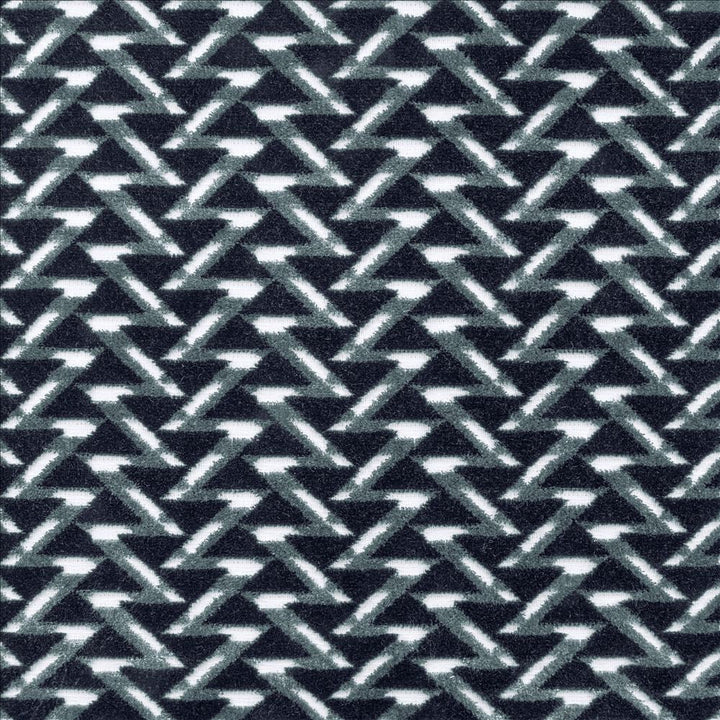 Optimism Sapphire by Kasmir Designer Fabric 1472 44% PolyAcrylic
36% Viscose
20% Polyester
 TURKEY 20,000 Martindale Cycles </p><p>Repeat: Horizontal: 3 4/8 inches and Vertical: 1 4/8 inches 54 - Swanky Fabrics -