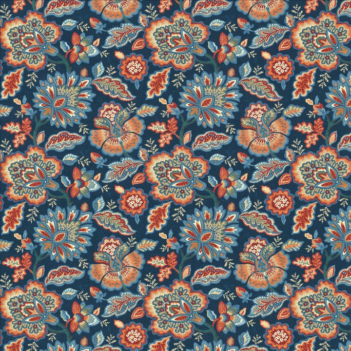 Orchard Street Navy by Kasmir Designer Fabric 1458 55% Linen
45% Cotton
 CHINA 12,500 Wyzenbeek Double Rubs </p><p>Repeat: Horizontal: 13 4/8 inches and Vertical: 13 4/8 inches 54 - Swanky Fabrics -