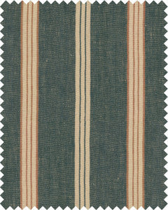 Mind the Gap Fabric Mind The Gap   OREGON STRIPES Denim Washed Linen (FB00086)