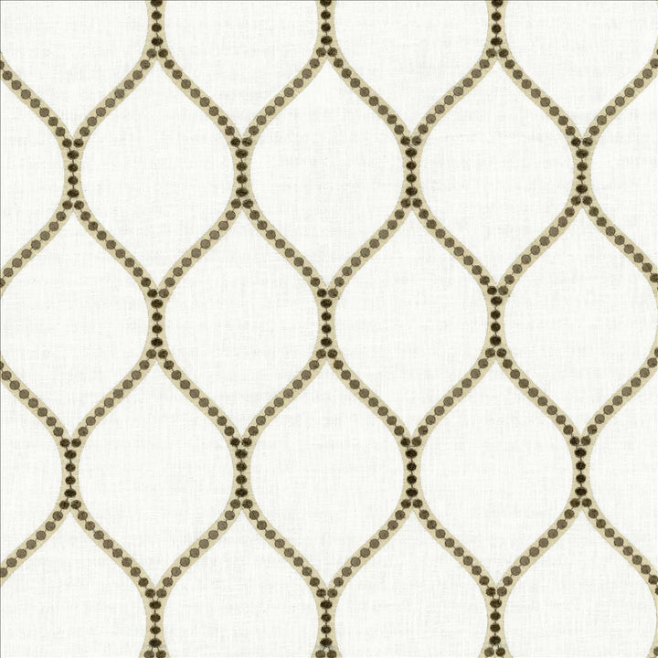 Overlay Fog by Kasmir Designer Fabric 1462 52% Cotton
26% Rayon
18% Polyester
4% Linen
 INDIA </p><p>Repeat: Horizontal: 4 2/8 inches and Vertical: 7 6/8 inches 54 - Swanky Fabrics -