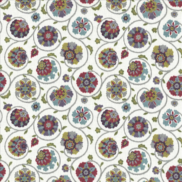 Palampore Garden Summer Day by Kasmir Designer Fabric See sample 100% Cotton
 USA 15,000 Wyzenbeek Double Rubs </p><p>Repeat: Horizontal: 27 inches and Vertical: 27 inches 54 - Swanky Fabrics -