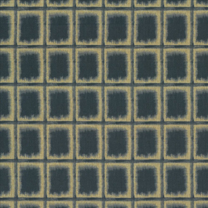 Parallel Lines Indigo  by Kasmir Designer Fabric 1456 100% Polyester
 INDIA 100,000 Martindale Cycles Horizontal: 3 inches and Vertical: 2 2/8 inches 54  - Swanky Fabrics -