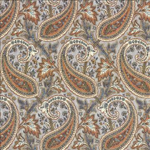 Kasmir Fabric Parisi Paisley Persimmon