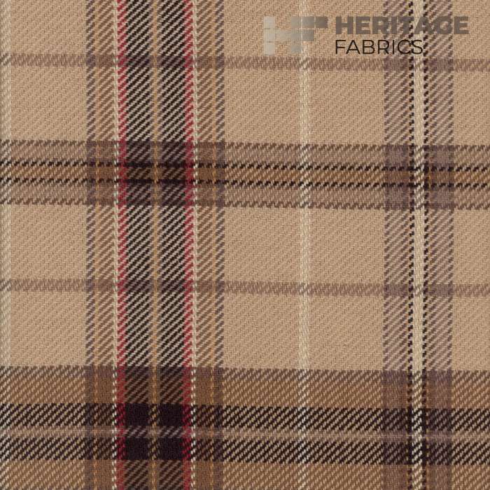 Parkhill Camel by Heritage Fabric - 100% Cotton India 12,000 Horizontal: 9" and Vertical: 9" 54" - Fabric Carolina -