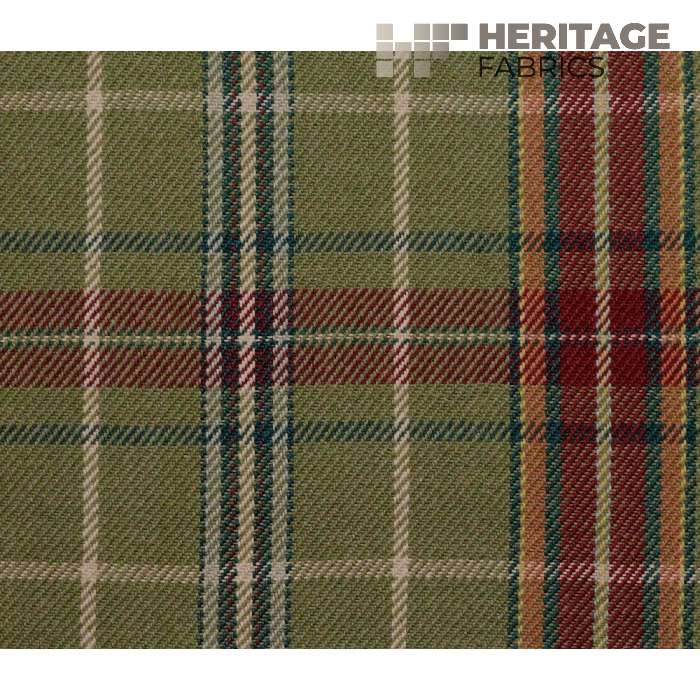 Parkhill Olive by Heritage Fabric - 100% Cotton India 12,000 Horizontal: 9" and Vertical: 9" 54" - Fabric Carolina -