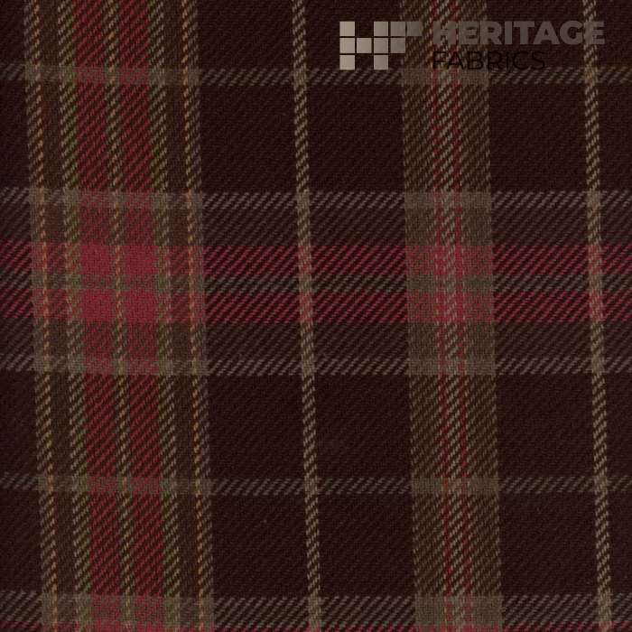 Parkhill Chestnut by Heritage Fabric - 100% Cotton India 12,000 Horizontal: 9" and Vertical: 9" 54" - Fabric Carolina -
