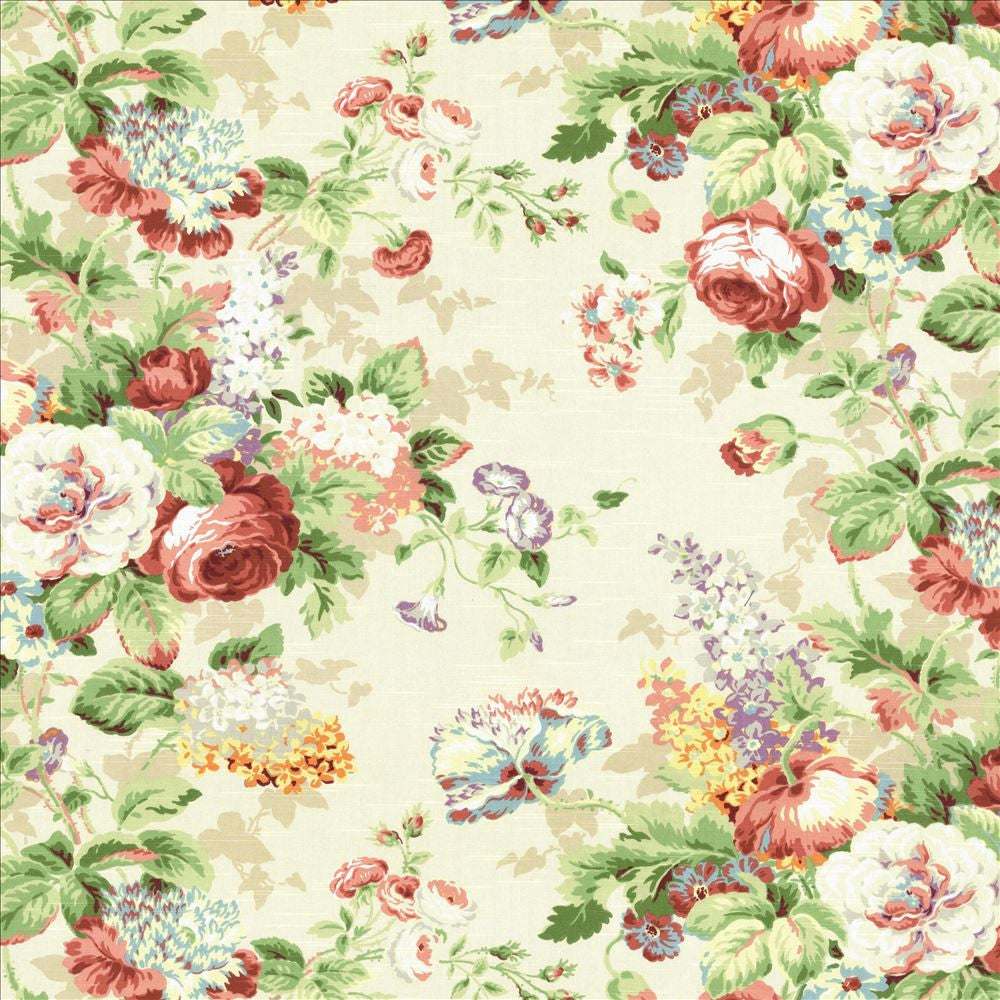 Parkview Multi by Kasmir Designer Fabric 5080 100% Cotton USA 15,000 Wyzenbeek Double Rubs Horizontal: 54 inches and Vertical: 27 inches 54 - Swanky Fabrics -