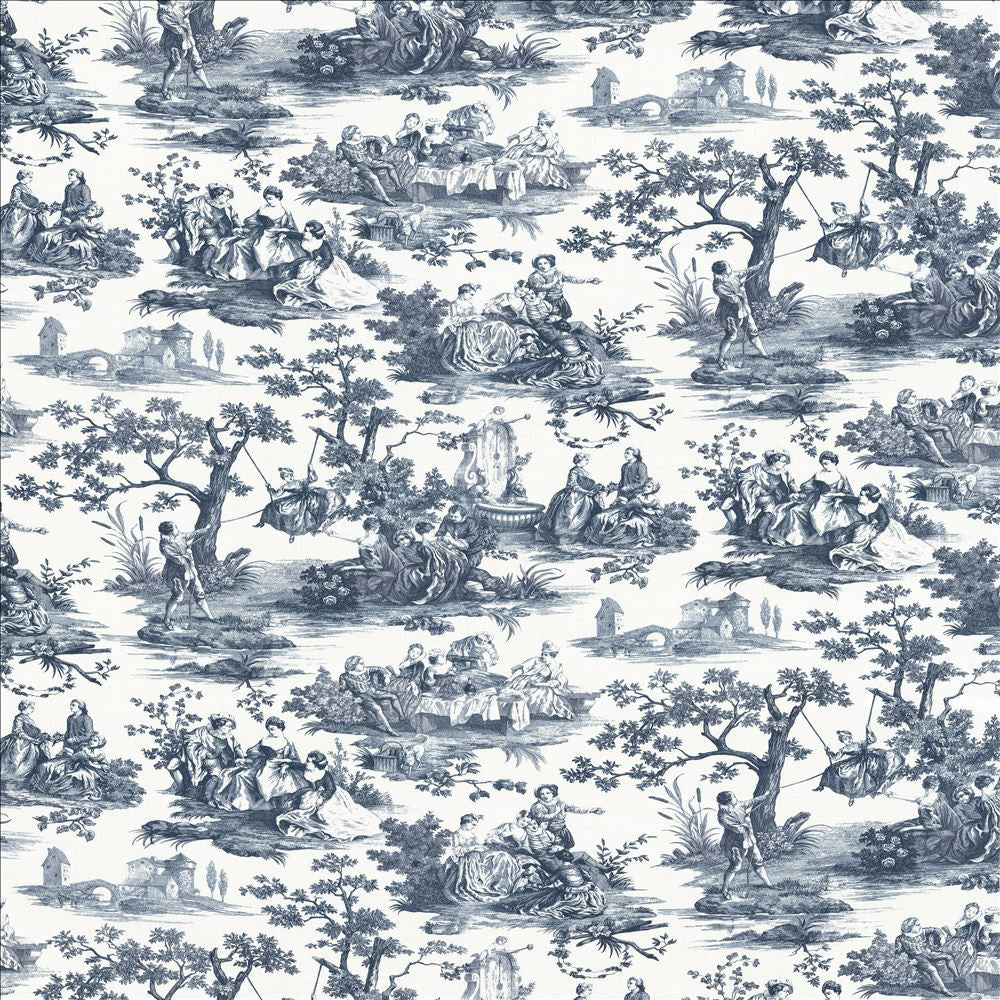 Pastoral Sapphire by Kasmir Designer Fabric 1467 100% Cotton
 PERU 15,000 Wyzenbeek Double Rubs </p><p>Repeat: Horizontal: 54 inches and Vertical: 26 2/8 inches 54 - Swanky Fabrics -