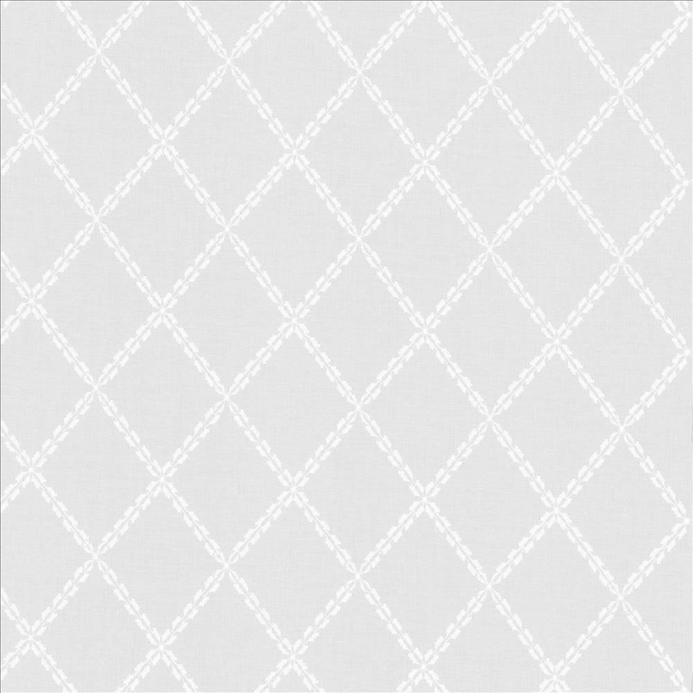 Peacekeeper White by Kasmir Designer Fabric 5108 100% Polyester TURKEY Not Tested Horizontal: 4 inches and Vertical: 3 4/8 inches 59 - 60 - Swanky Fabrics -