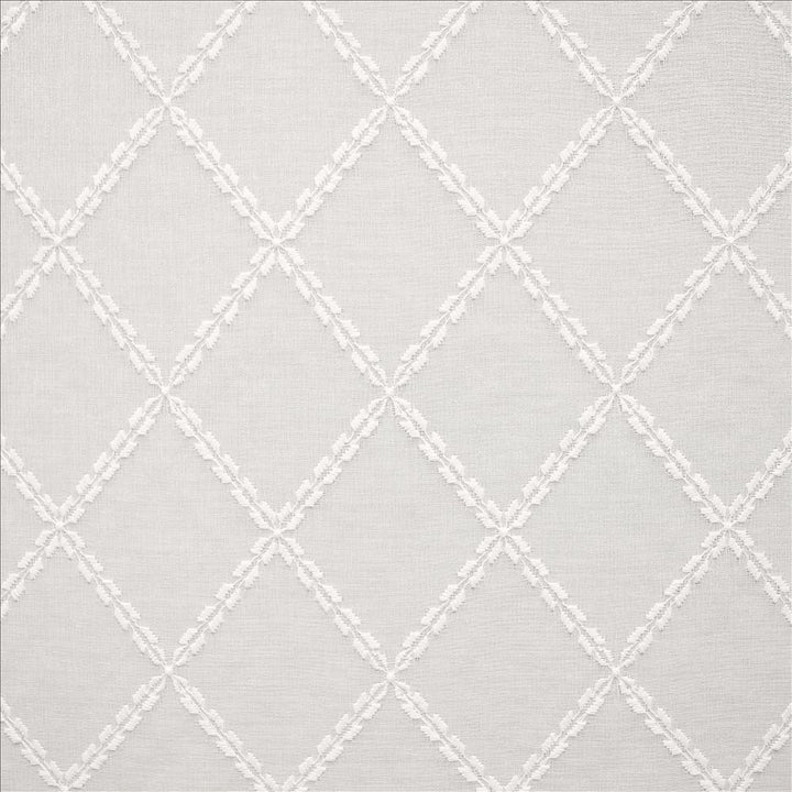 Peacekeeper White by Kasmir Designer Fabric 5108 100% Polyester
 TURKEY Not Tested </p><p>Repeat: Horizontal: 4 inches and Vertical: 3 4/8 inches 59 - Swanky Fabrics -