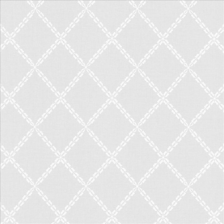 Peacekeeper White by Kasmir Designer Fabric 5108 100% Polyester
 TURKEY </p><p>Repeat: Horizontal: 4 inches and Vertical: 3 4/8 inches 59 - 60 - Swanky Fabrics -