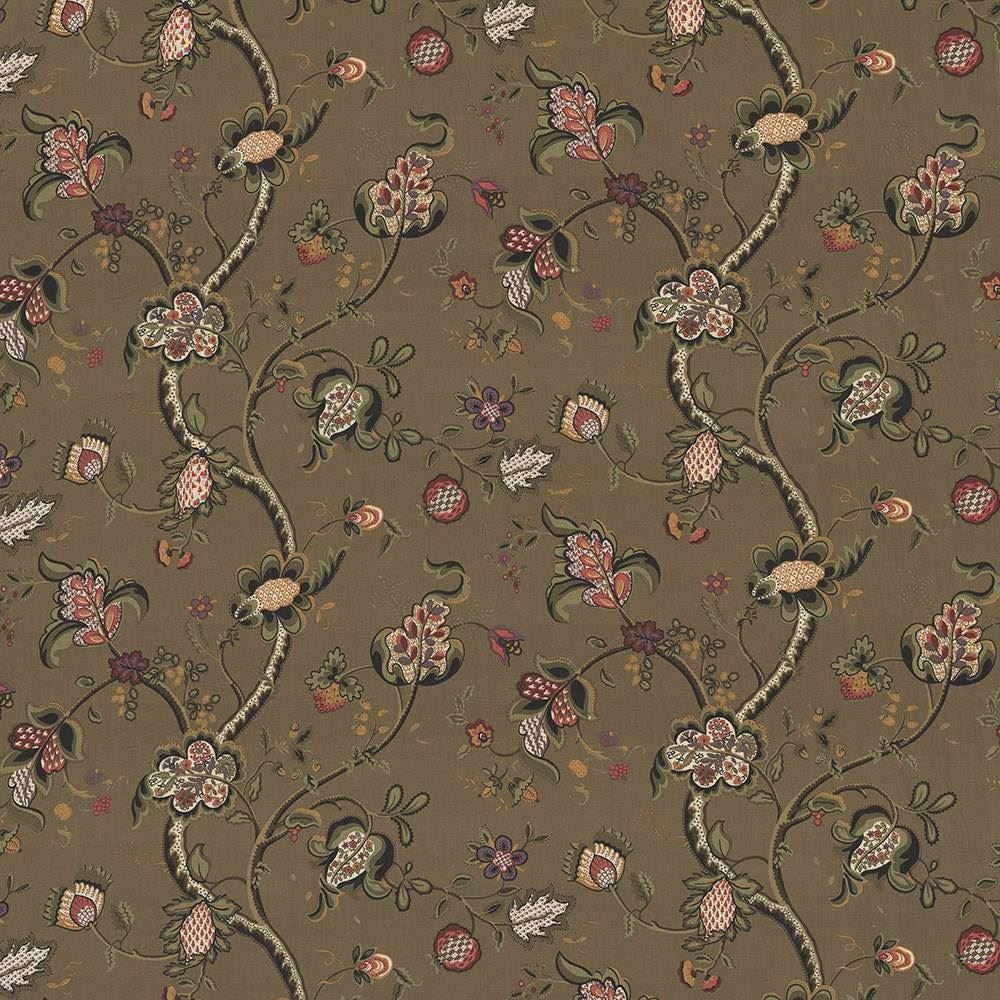 Pembroke Manor Chestnut by Kasmir Designer Fabric See sample 100% Linen
 USA 9,000 Wyzenbeek Double Rubs </p><p>Repeat: Horizontal: 27 inches and Vertical: 24 inches 54 - Swanky Fabrics -
