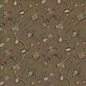 Kasmir Fabric Pembroke Manor Chestnut