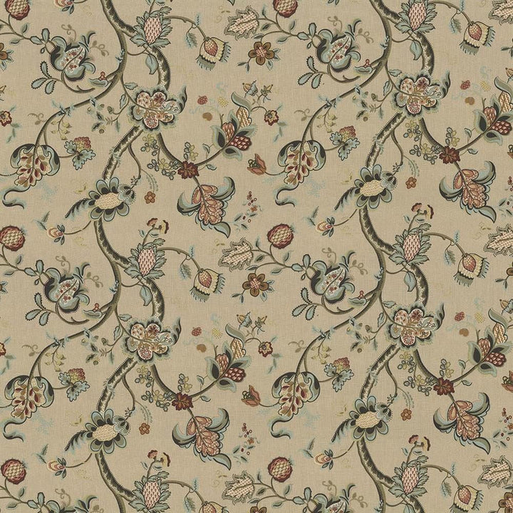 Pembroke Manor Tea Stain  by Kasmir Designer Fabric 1434 100% Linen
 USA 9,000 Wyzenbeek Double Rubs Horizontal: 27 inches and Vertical: 24 inches 54  - Swanky Fabrics -