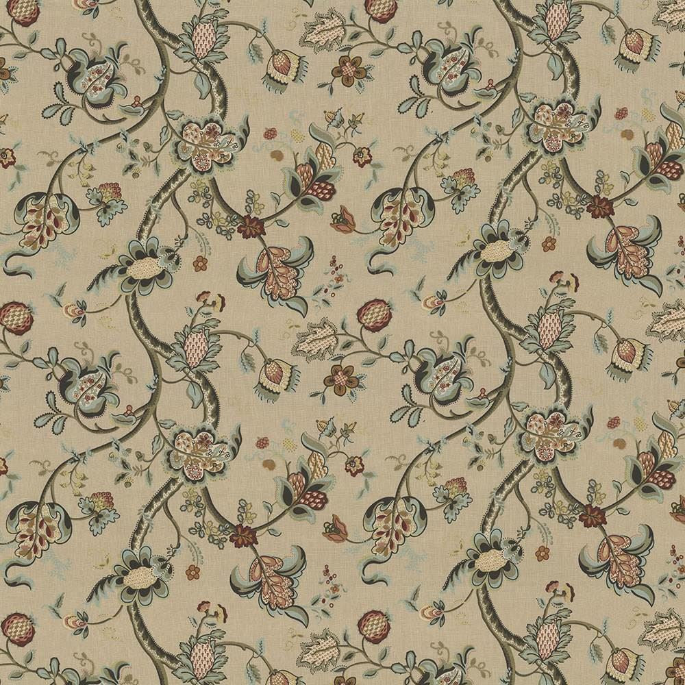 Pembroke Manor Tea Stain by Kasmir Designer Fabric See sample 100% Linen
 USA 9,000 Wyzenbeek Double Rubs </p><p>Repeat: Horizontal: 27 inches and Vertical: 24 inches 54 - Swanky Fabrics -