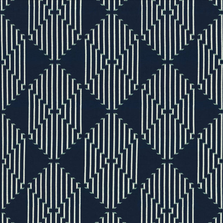 Pennybrook Navy by Kasmir Designer Fabric 1458 80% Cotton
20% Polyester
 INDIA 11,000 Wyzenbeek Double Rubs </p><p>Repeat: Horizontal: 17 3/8 inches and Vertical: 15 inches 52 - Swanky Fabrics -