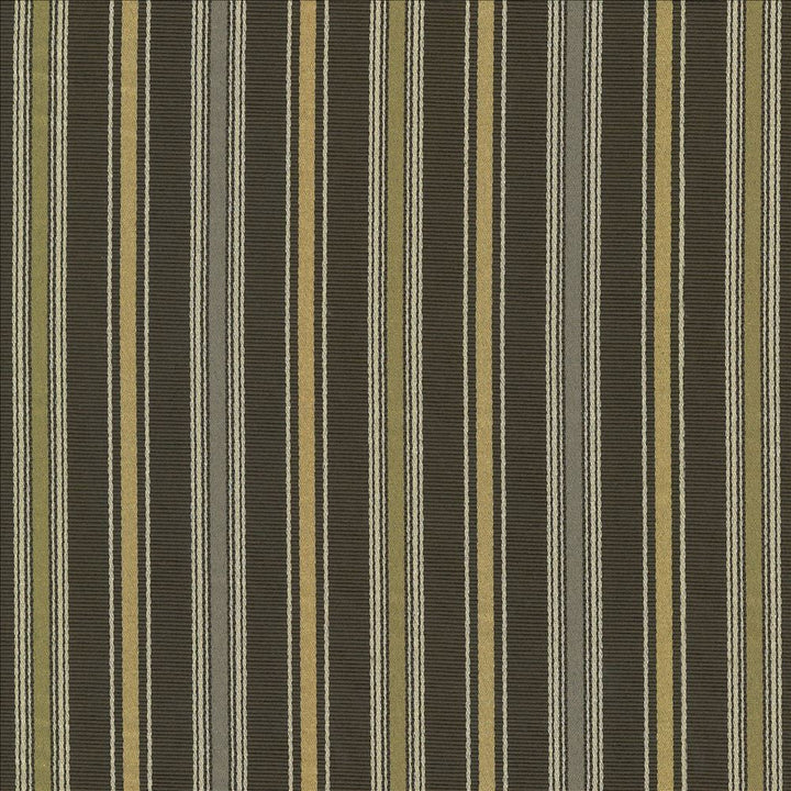 Perilla Stripe Coffee by Kasmir Designer Fabric 5068 55% Cotton
45% Polyester
 TAIWAN </p><p>Repeat: Horizontal: 4 4/8 inches and Vertical: N/A 54 - 55 - Swanky Fabrics -