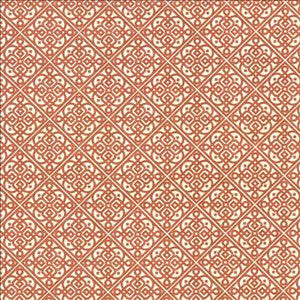 Kasmir Fabric Perot Trellis Persimmon