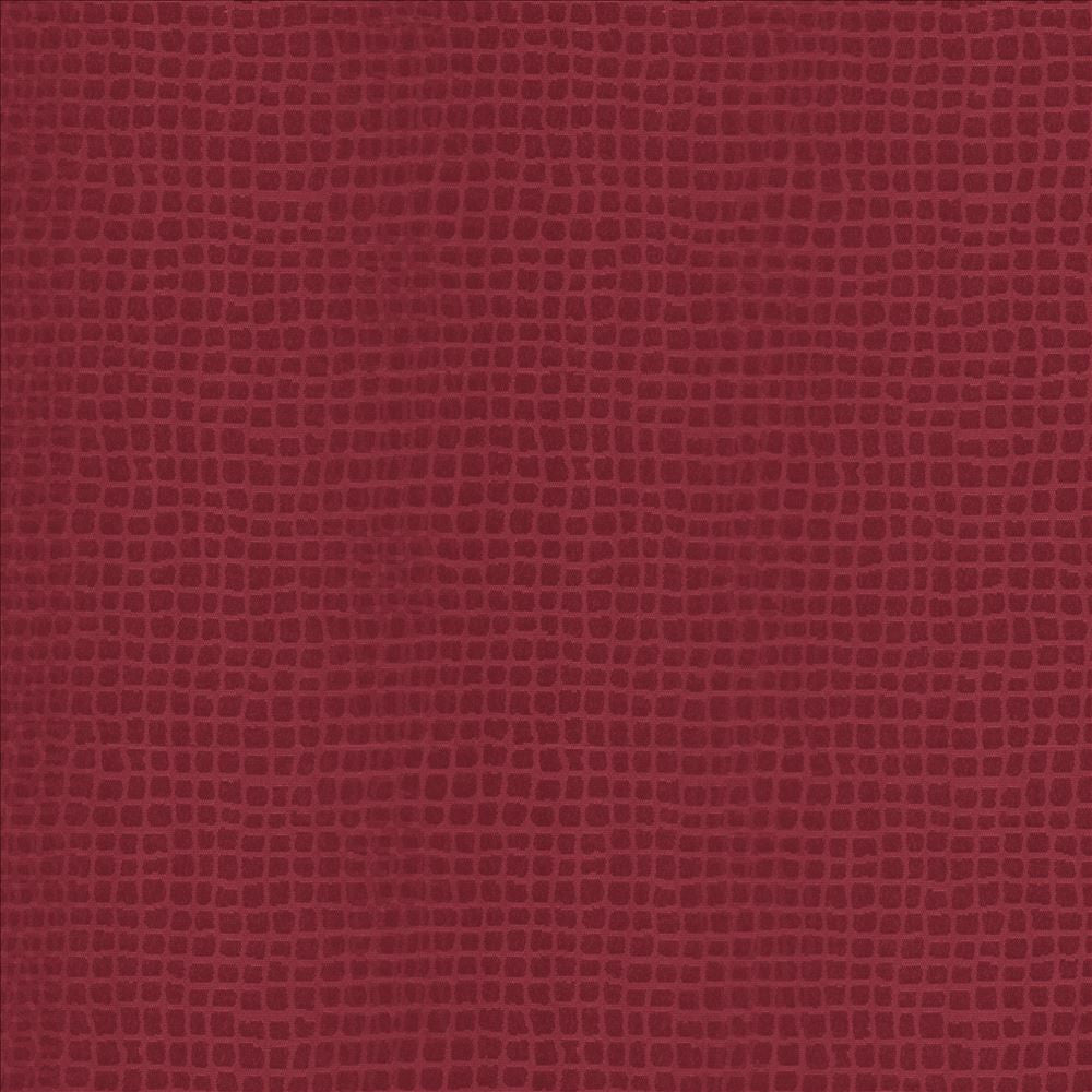 Petite Dundee Cranberry by Kasmir Designer Fabric 5095 100% Polyester MEXICO Not Tested Horizontal: 4/8 inches and Vertical: 4/8 inches 59 - Swanky Fabrics -