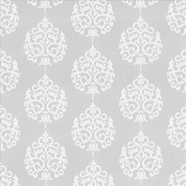 Picolino White by Kasmir Designer Fabric 5077 100% Polyester
 TURKEY </p><p>Repeat: Horizontal: 15 7/8 inches and Vertical: 11 inches 49 - 57 - Swanky Fabrics -