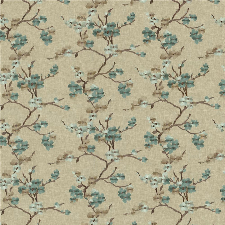 Picturesque Lagoon by Kasmir Designer Fabric 1450 73% Cotton
27% Polyester
 INDIA </p><p>Repeat: Horizontal: 25 2/8 inches and Vertical: 18 5/8 inches 54 - Swanky Fabrics -