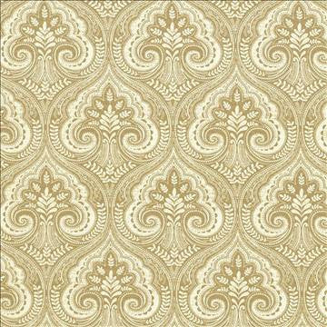 Pietro Paisley Wheat by Kasmir Designer Fabric 5105 100% Cotton TURKMENISTAN 15,000 Wyzenbeek Double Rubs H: 13 6/8 inches, V: 17 6/8 inches 54 - 55 - Swanky Fabrics - Kasmir