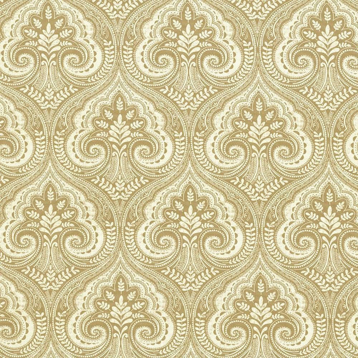 Pietro Paisley Wheat by Kasmir Designer Fabric 5105 100% Cotton
 TURKMENISTAN </p><p>Repeat: Horizontal: 13 6/8 inches and Vertical: 17 6/8 inches 54 - 55 - Swanky Fabrics -