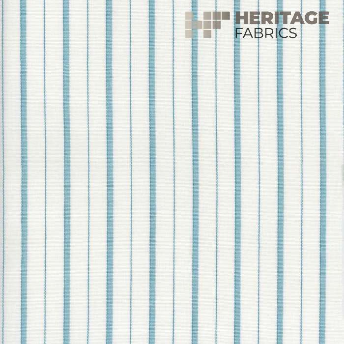 Piper Teal by Heritage Fabric - 100% Cotton India 12,000 Horizontal: 1.08" and Vertical: N/A 54" - Fabric Carolina -