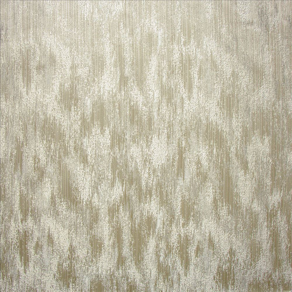 Pittock Silver by Kasmir Designer Fabric See sample 100% Polyester
 INDIA Not Tested </p><p>Repeat: Horizontal: 9 inches and Vertical: 10 4/8 inches 54 - Swanky Fabrics -