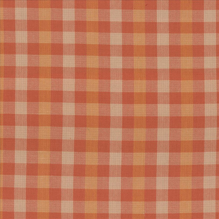 Pixie Plaid Pumpkin by Kasmir Designer Fabric 5086 100% Cotton
 INDIA </p><p>Repeat: Horizontal: 4 inches and Vertical: 2 inches 54 - Swanky Fabrics -