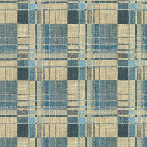Kasmir Fabric Plaidington Seaglass