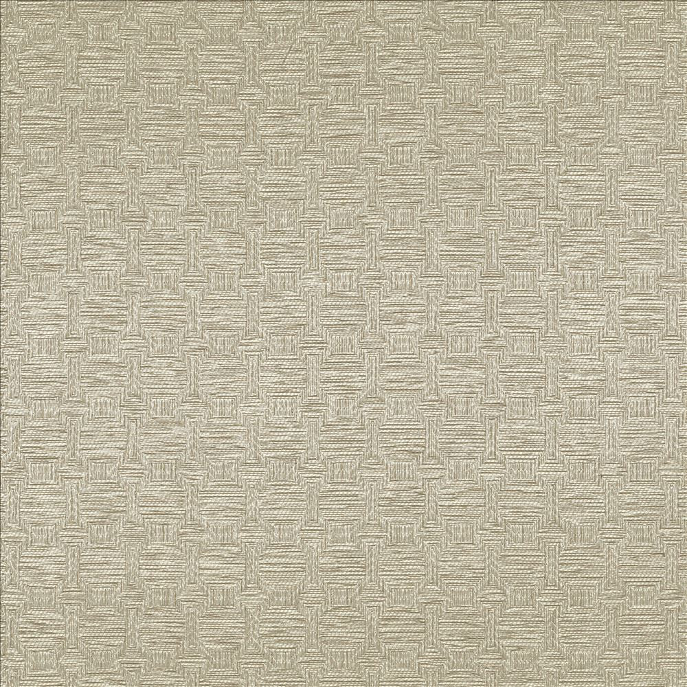 Platform Silver by Kasmir Designer Fabric 5123 100% Polyester CHINA 55,000 Wyzenbeek Double Rubs Horizontal: 1 4/8 inches and Vertical: 1 4/8 inches 57 - Swanky Fabrics -