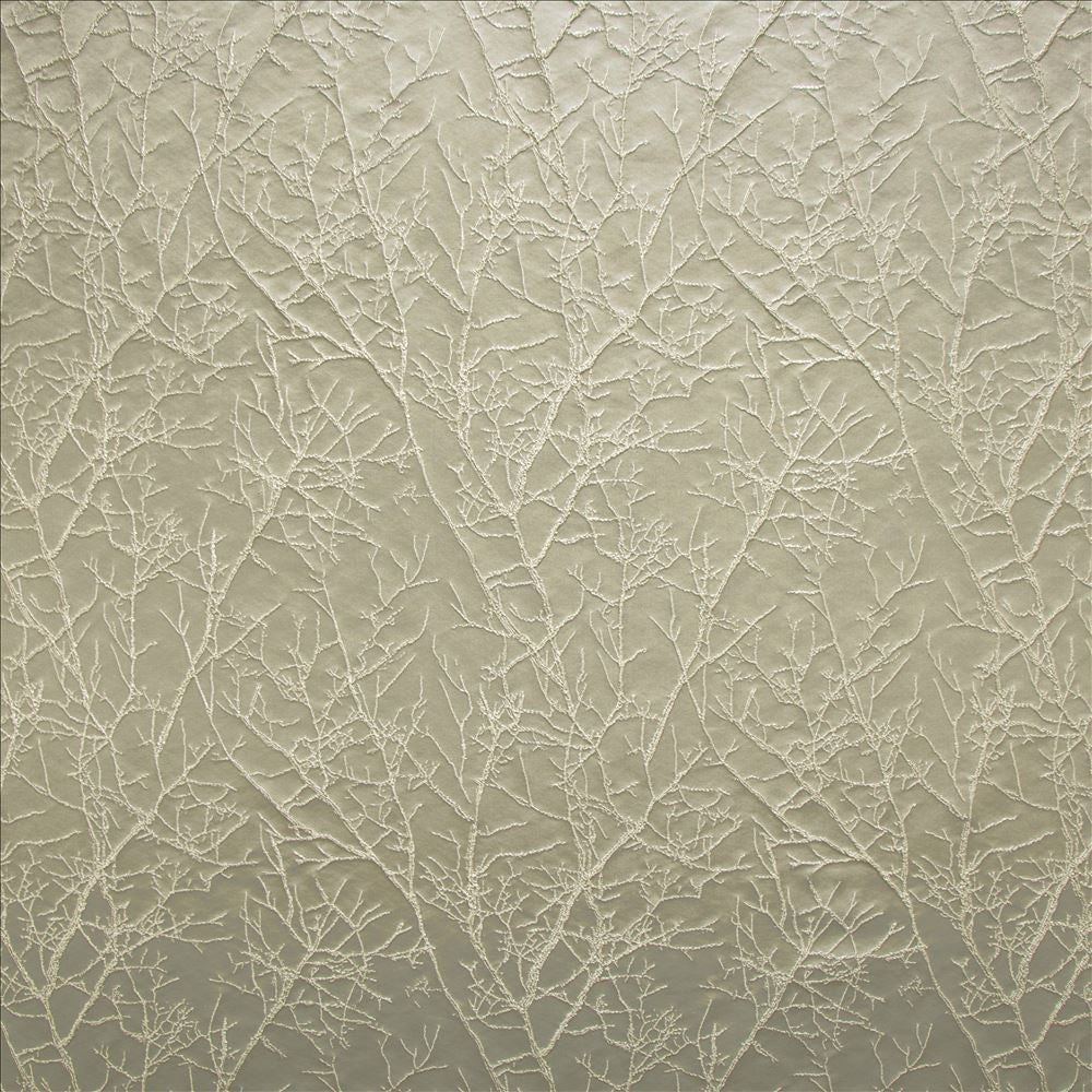 Pleased Platinum by Kasmir Designer Fabric See sample 100% Polyester
 INDIA 30,000 Wyzenbeek Double Rubs </p><p>Repeat: Horizontal: 13 6/8 inches and Vertical: 13 6/8 inches 54 - Swanky Fabrics -