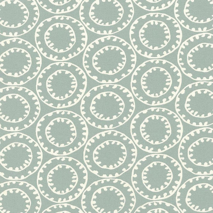Pomodoro Iceberg Blue by Kasmir Designer Fabric 5073 100% Cotton CHINA 15,000 Wyzenbeek Double Rubs Horizontal: 6 6/8 inches and Vertical: 25 2/8 inches 54 - Swanky Fabrics -