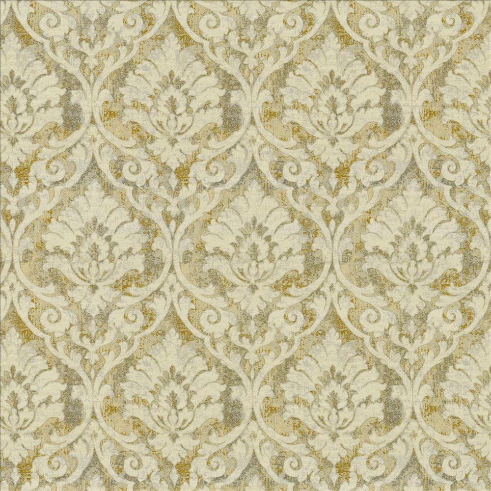 Ponce De Leon Travertine by Kasmir Designer Fabric See sample 100% Polyester
 INDIA 77,000 Wyzenbeek Double Rubs </p><p>Repeat: Horizontal: 13 4/8 inches and Vertical: 24 6/8 inches 54 - Swanky Fabrics -