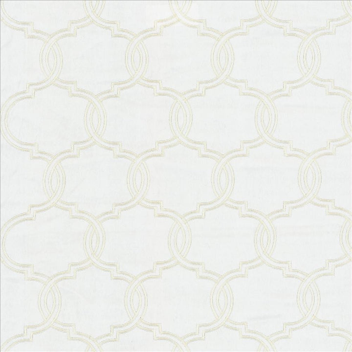 Portal Off White by Kasmir Designer Fabric 5112 65% Cotton
35% Polyester
 CHINA </p><p>Repeat: Horizontal: 4 2/8 inches and Vertical: 5 6/8 inches 59 - 60 - Swanky Fabrics -