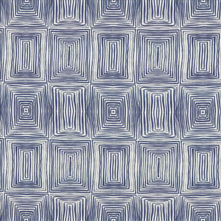 Quadri Blue by Kasmir Designer Fabric See sample 100% Linen
 POLAND 15,000 Wyzenbeek Double Rubs </p><p>Repeat: Horizontal: 13 4/8 inches and Vertical: 17 6/8 inches 54 - Swanky Fabrics -
