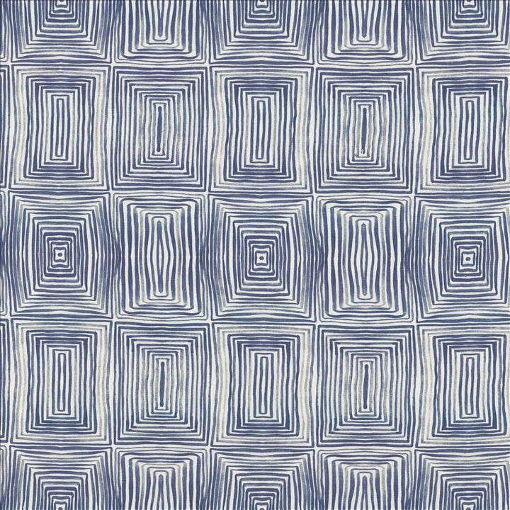 Quadri Blue by Kasmir Designer Fabric 1454 100% Linen
 POLAND 15,000 Wyzenbeek Double Rubs </p><p>Repeat: Horizontal: 13 4/8 inches and Vertical: 17 6/8 inches 54 - Swanky Fabrics -