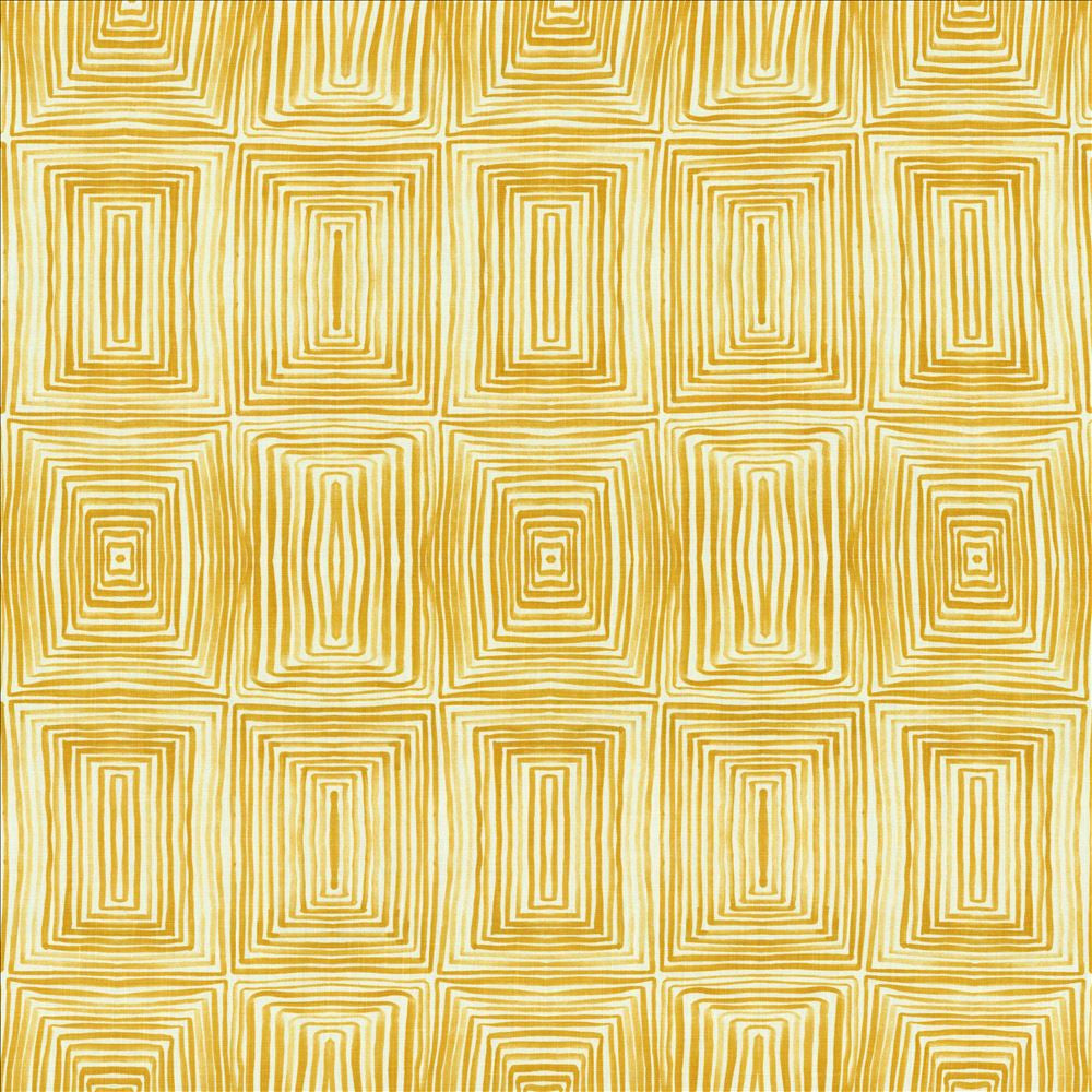 Quadri Mustard  by Kasmir Designer Fabric 5155 100% Linen
 POLAND 15,000 Wyzenbeek Double Rubs Horizontal: 13 4/8 inches and Vertical: 17 6/8 inches 54  - Swanky Fabrics -