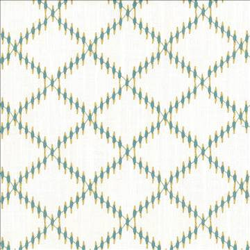 Quail Ridge Seaglass by Kasmir Designer Fabric 1442 58% Cotton 35% Polyester 7% Rayon Embroidery Contents 100% Viscose INDIA Not Tested H: 3 6/8 inches, V: 3 inches 51 - 56 - Swanky Fabrics - Kasmir