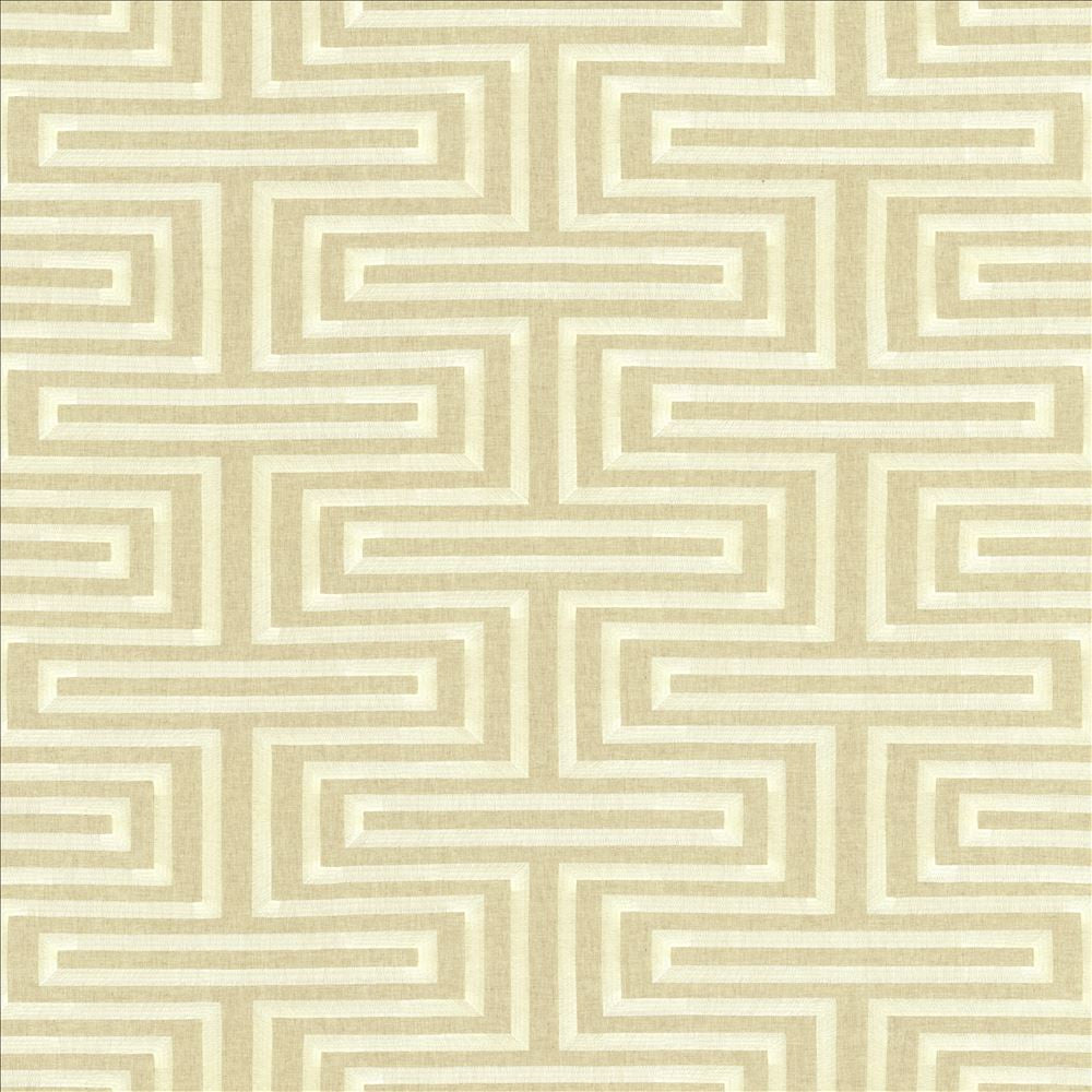 Quandary Pearl  by Kasmir Designer Fabric 1450 70% Polyester
30% Linen
 INDIA 51,000 Wyzenbeek Double Rubs Horizontal: 26 inches and Vertical: 12 2/8 inches 54  - Swanky Fabrics -