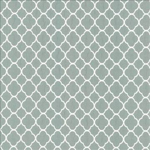 Kasmir Fabric Quatrefoil Maze Spa
