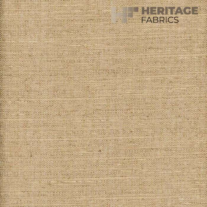 Quinn Cashew by Heritage Designer Fabric - 83% Polyester 12% Cotton 5% Rayon India 21,000 Horizontal: N/A and Vertical: N/A 54" - Swanky Fabrics -