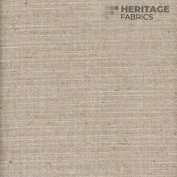 Quinn Linen by Heritage Designer Fabric - 83% Polyester 12% Cotton 5% Rayon India 21,000 Horizontal: N/A and Vertical: N/A 54" - Swanky Fabrics -