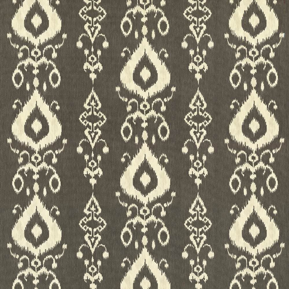 Raga Ikat Ink by Kasmir Designer Fabric 5062 100% Cotton
 TURKMENISTAN </p><p>Repeat: Horizontal: 27 inches and Vertical: 13 4/8 inches 54 - 55 - Swanky Fabrics -