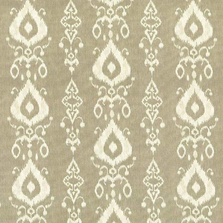 Raga Ikat Sand Dollar by Kasmir Designer Fabric 5062 100% Cotton
 TURKMENISTAN </p><p>Repeat: Horizontal: 27 inches and Vertical: 13 4/8 inches 54 - 55 - Swanky Fabrics -