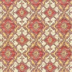 Kasmir Fabric Ranchero Vermillion