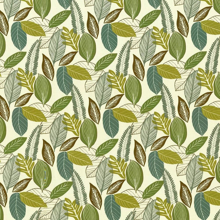 Ravenwood Bluegrass by Kasmir Designer Fabric 5107 100% Cotton CHINA 30,000 Wyzenbeek Double Rubs Horizontal: 14 2/8 inches and Vertical: 13 6/8 inches 55 - 56 - Swanky Fabrics -